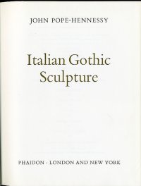 Italian Gothic Sculpture