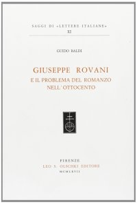Giuseppe Rovani e il problema del romanzo nell'Ottocento