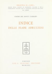Indice delle fiabe abruzzesi