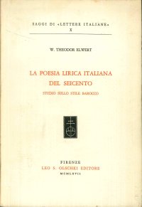 La poesia lirica italiana del Seicento. Studio sullo stile barocco
