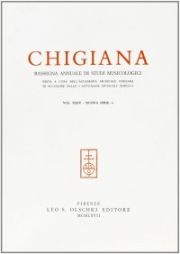 Chigiana. Rassegna annuale di studi musicologici. Vol. XIV