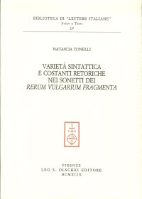 Varietà sintattica e costanti retoriche nei sonetti dei "Rerum vulgarium fragmenta"