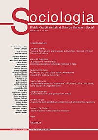 Sociologia. Rivista quadrimestrale di scienze storiche e sociali (2001). Vol. 2