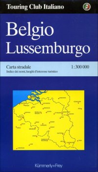 Belgio. Lussemburgo 1:300.000