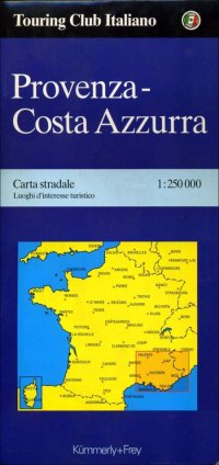 Provenza. Costa Azzurra 1:250.000