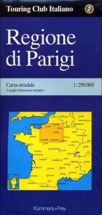 Regione di Parigi 1:250.000