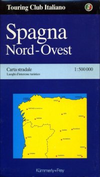 Spagna nord-ovest 1:500.000