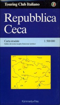 Repubblica Ceca. Repubblica Slovacca 1:500.000