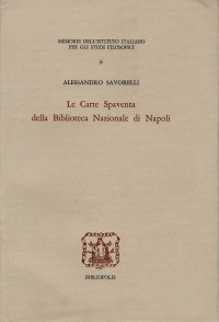Le carte Spaventa della Biblioteca nazionale di Napoli