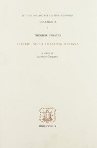 Lettere sulla filosofia italiana