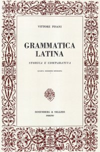 Grammatica latina storia e comparativa