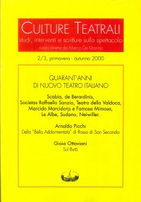 Culture teatrali