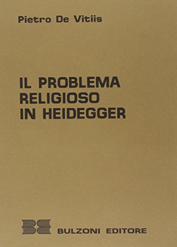 Il problema religioso in Heidegger