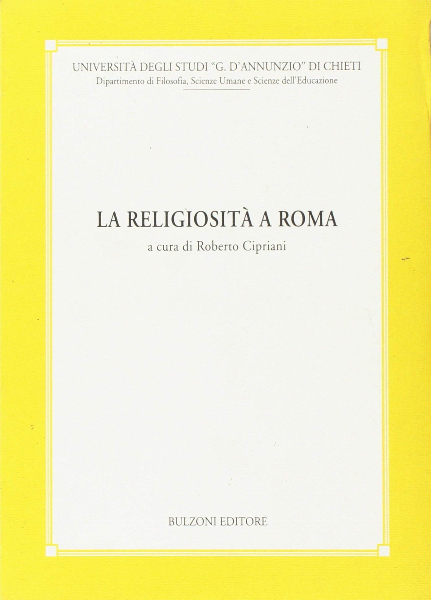 La religiosità a Roma