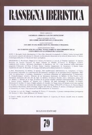 Rassegna iberistica. Vol. 79 Rassegna iberistica. Vol. 79