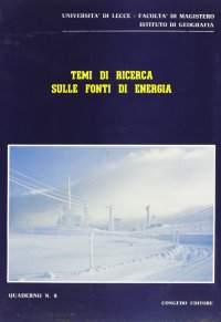 Temi di ricerca sulle fonti di energia