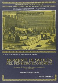 Momenti di svolta nel pensiero economico