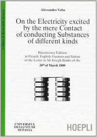 On the Electricity excited by the mere Contact of conducting Substances of different kinds