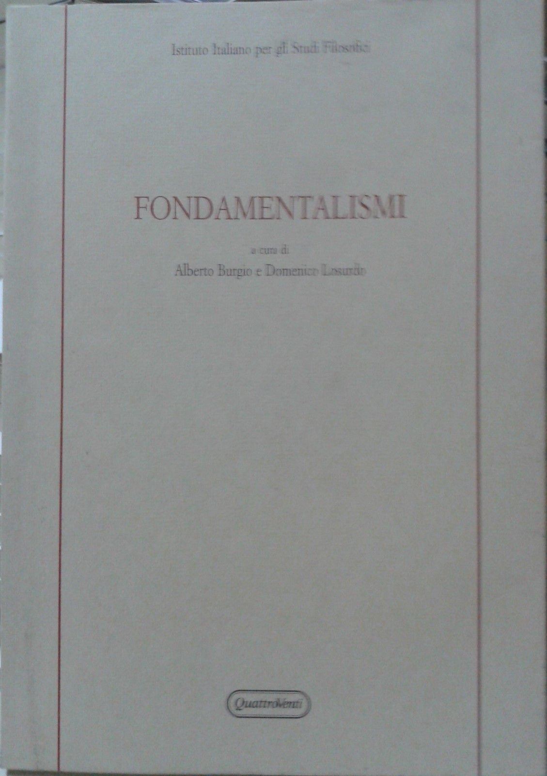 Fondamentalismi