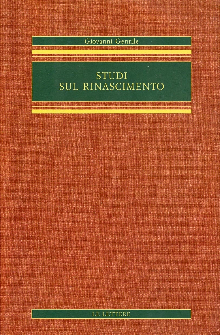 Studi sul Rinascimento Studi sul Rinascimento