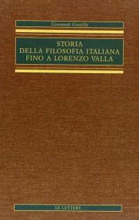 Storia della filosofia italiana fino a Lorenzo Valla