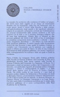 Il caso Galilei. Processo, scienza, verità