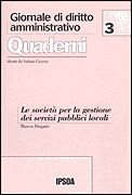 Le società per la gestione dei servizi pubblici locali