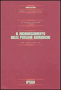 Il riconoscimento delle persone giuridiche