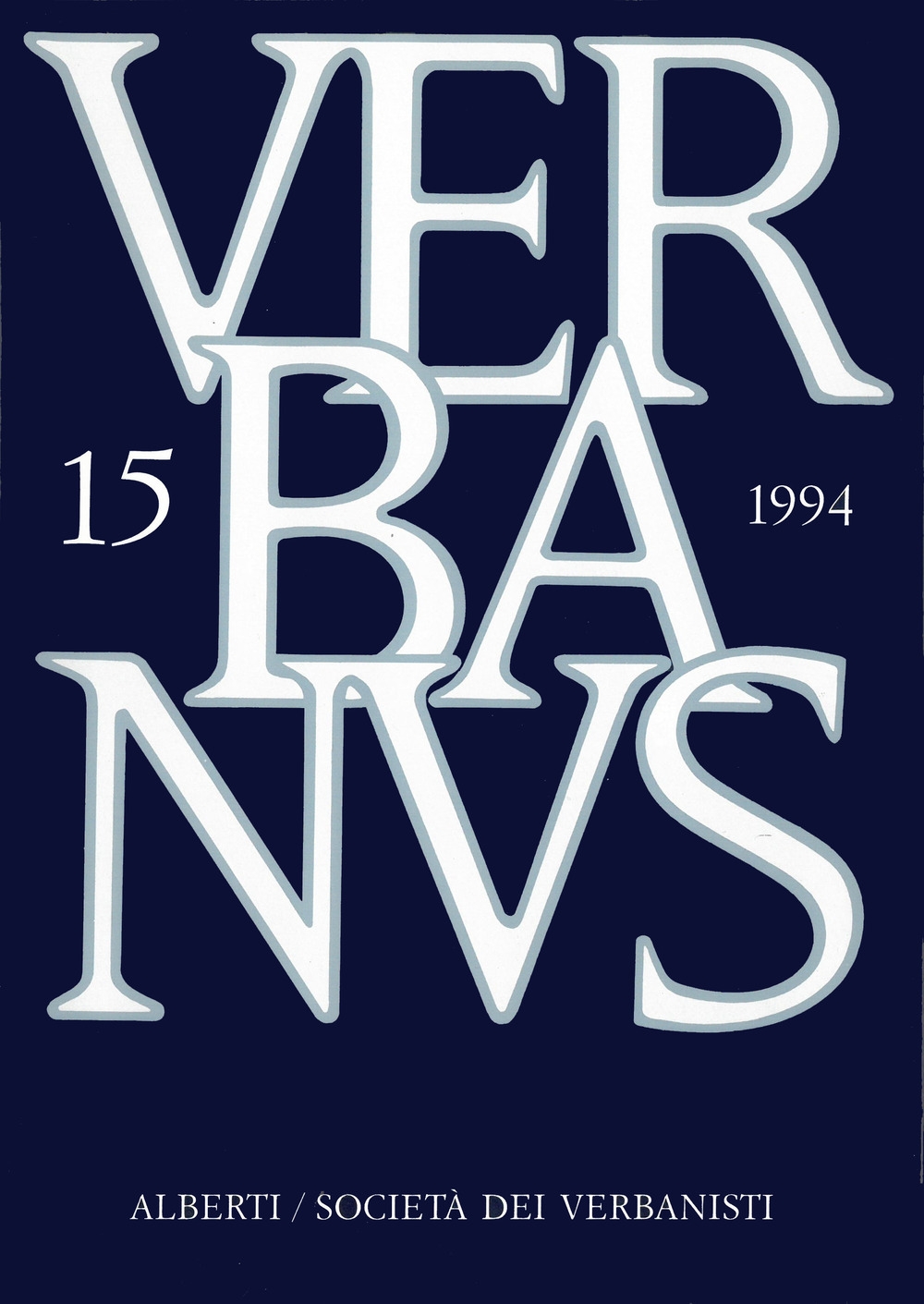 Verbanus. Rassegna per la cultura, l'arte, la storia del lago. Vol. 15 Verbanus. Rassegna per la cultura, l'arte, la storia del lago. Vol. 15