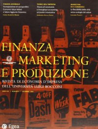 Finanza marketing e produzione (2001). Vol. 4