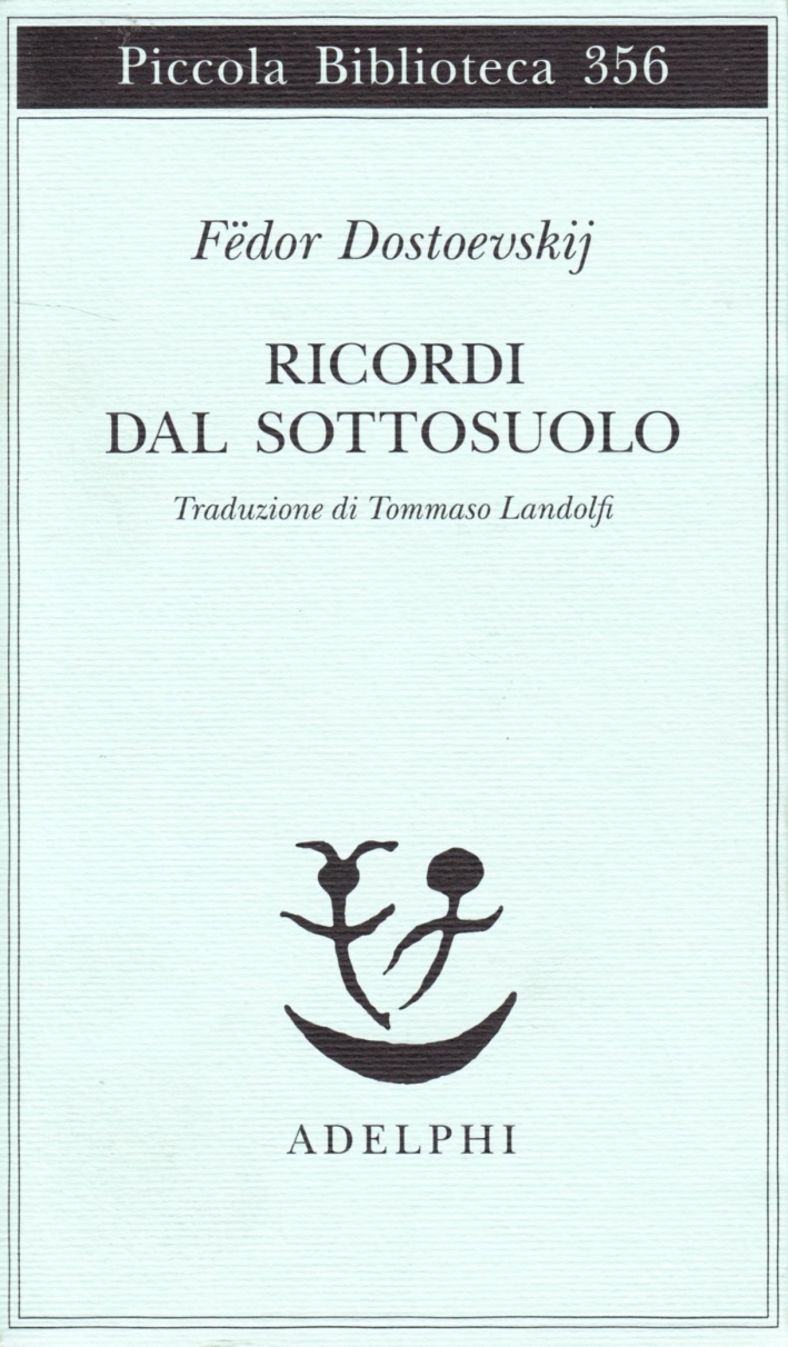 Dostoevskij Ricordi dal sottosuolo Piccola Biblioteca Adelphi 1995 -  BookBark