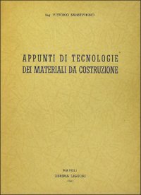 Appunti di tecnologia dei materiali da costruzione