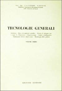 Tecnologie generali. Vol. 1