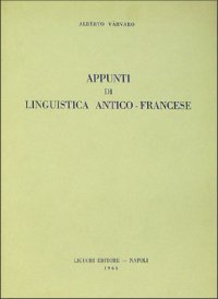 Appunti di linguistica antico-francese