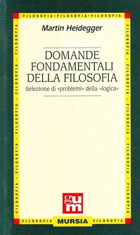 Domande fondamentali della filosofia. Selezione di problemi della logica