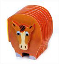 Il cavallo sta andando allo stagno. Chi vuole andare con lui? Il cavallo sta andando allo stagno. Chi vuole andare con lui?