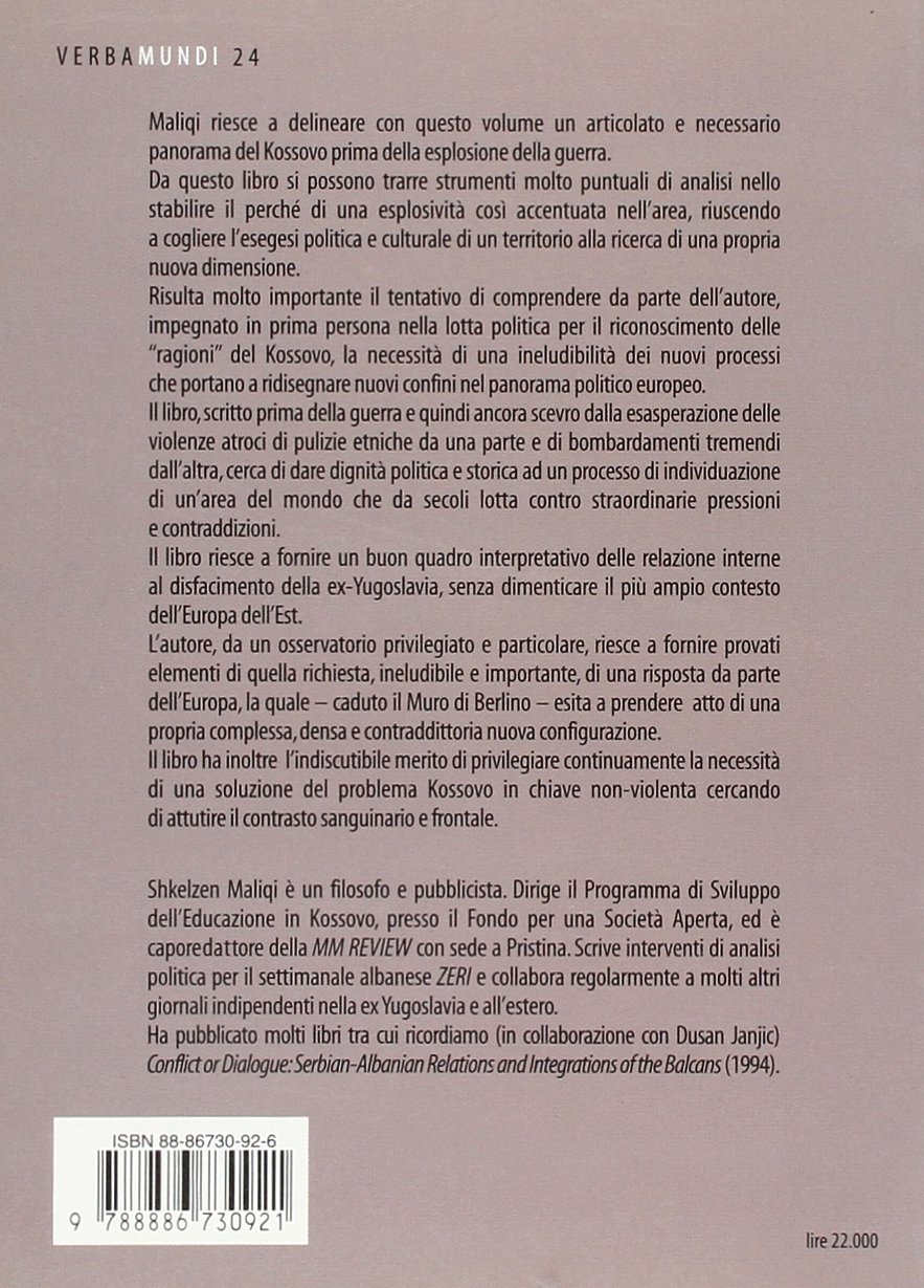 Kossovo. Alle radici del conflitto