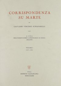 Corrispondenza su Marte. Vol. 1