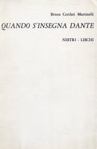 Quando s'insegna Dante