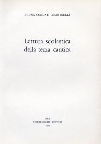 Lettura scolastica della terza cantica