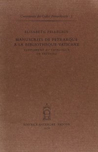 Manuscrits de Pétrarque à la Bibliothèque Vaticane