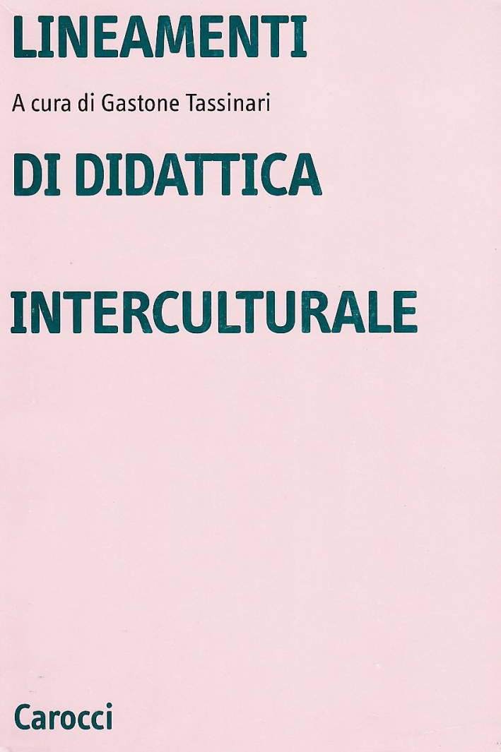 Lineamenti di didattica interculturale