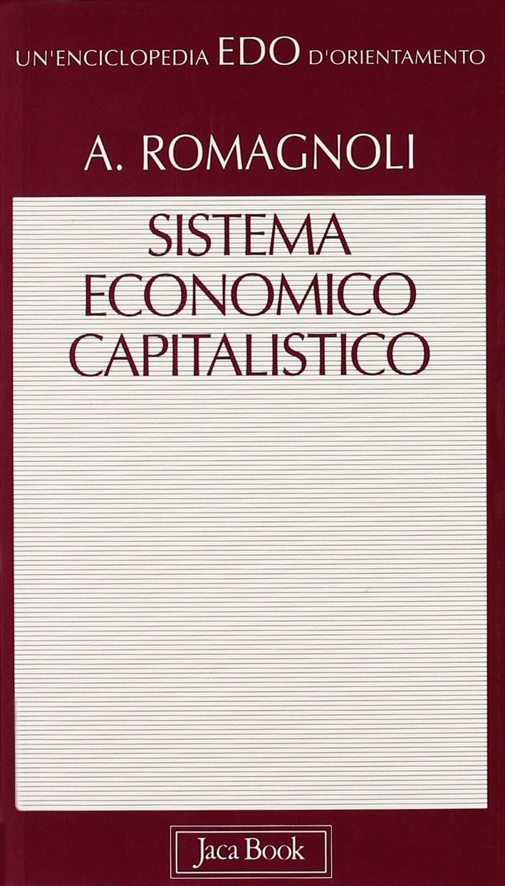 Sistema economico capitalistico