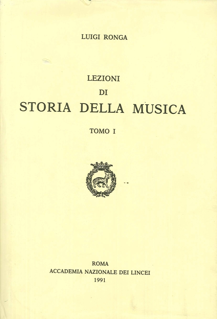 Lezioni di storia della musica Lezioni di storia della musica