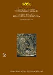 Manufatti in cuoio. Conservazione e restauro Manufatti in cuoio. Conservazione e restauro