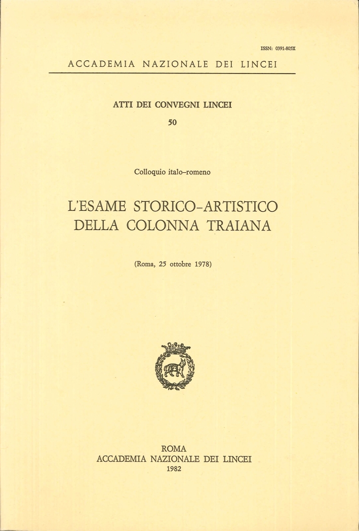 L'esame storico-artistico della Colonna Traiana L'esame storico-artistico della Colonna Traiana