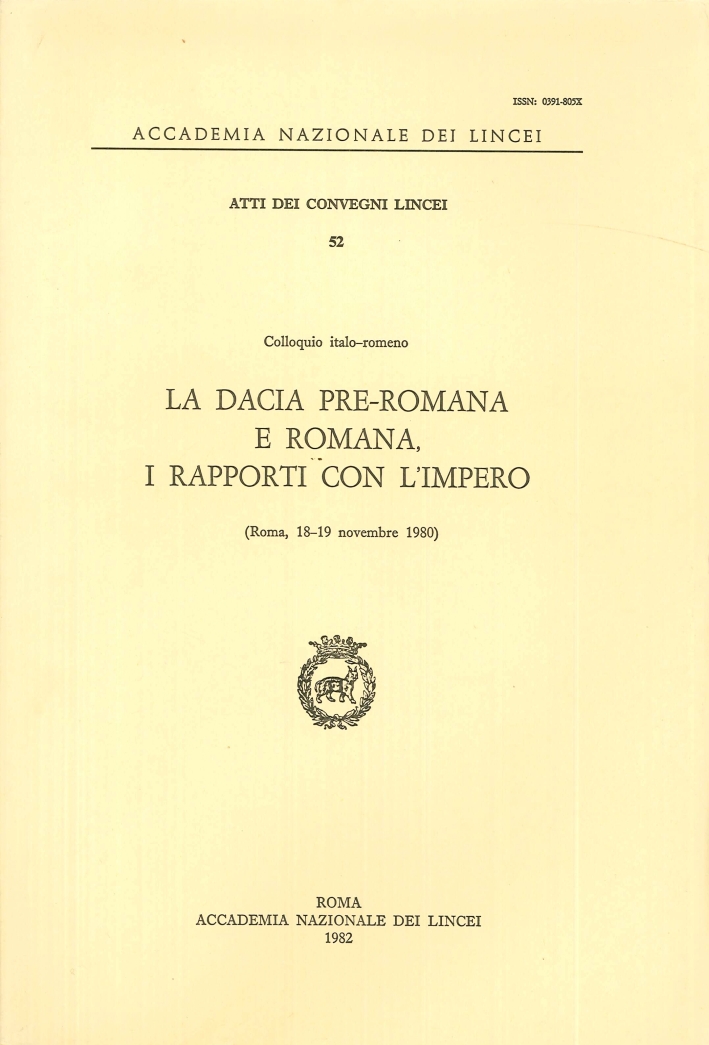 La Dacia Pre-Romana e Romana, i Rapporti con l'Impero La Dacia Pre-Romana e Romana, i Rapporti con l'Impero