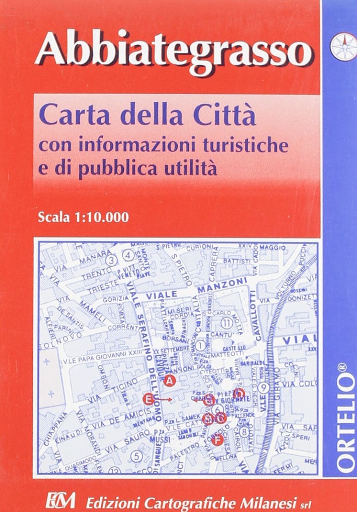 Abbiategrasso. Pianta guida Abbiategrasso. Pianta guida