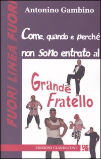 Come, quando e perchè non sono entrato al grande fratello Come, quando e perchè non sono entrato al grande fratello