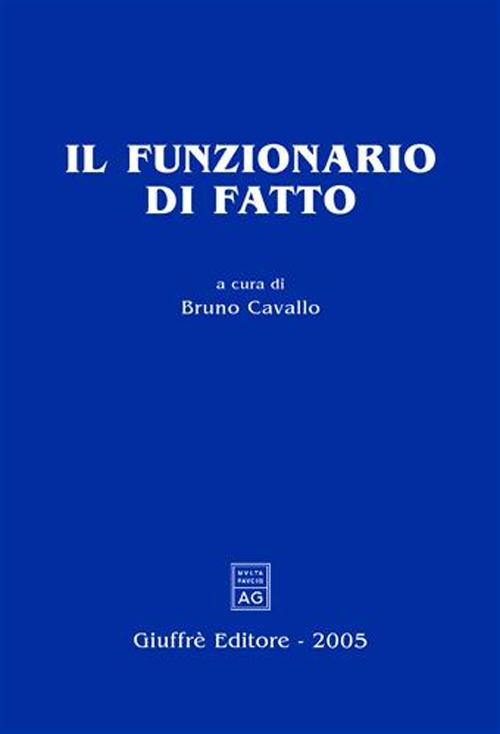 Il funzionario di fatto Il funzionario di fatto